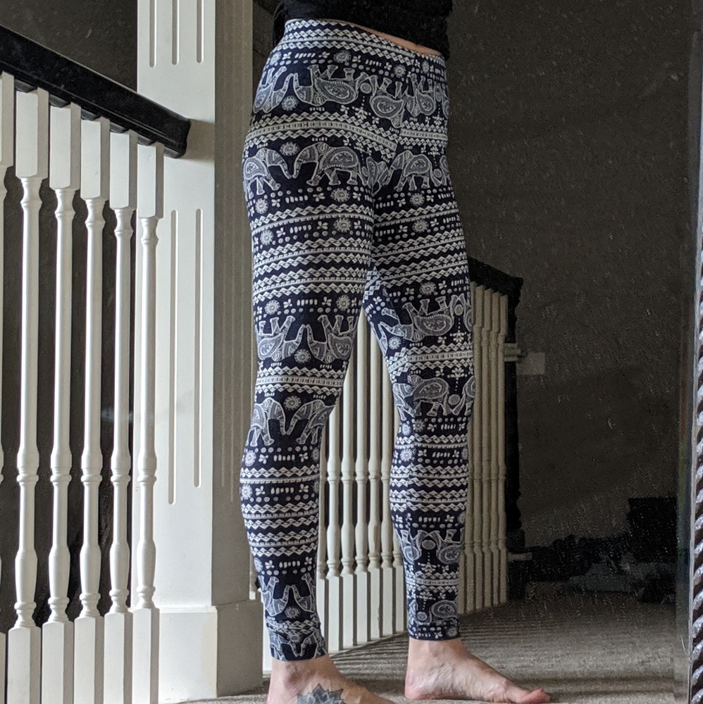 🔥 Boho Elephant Leggings